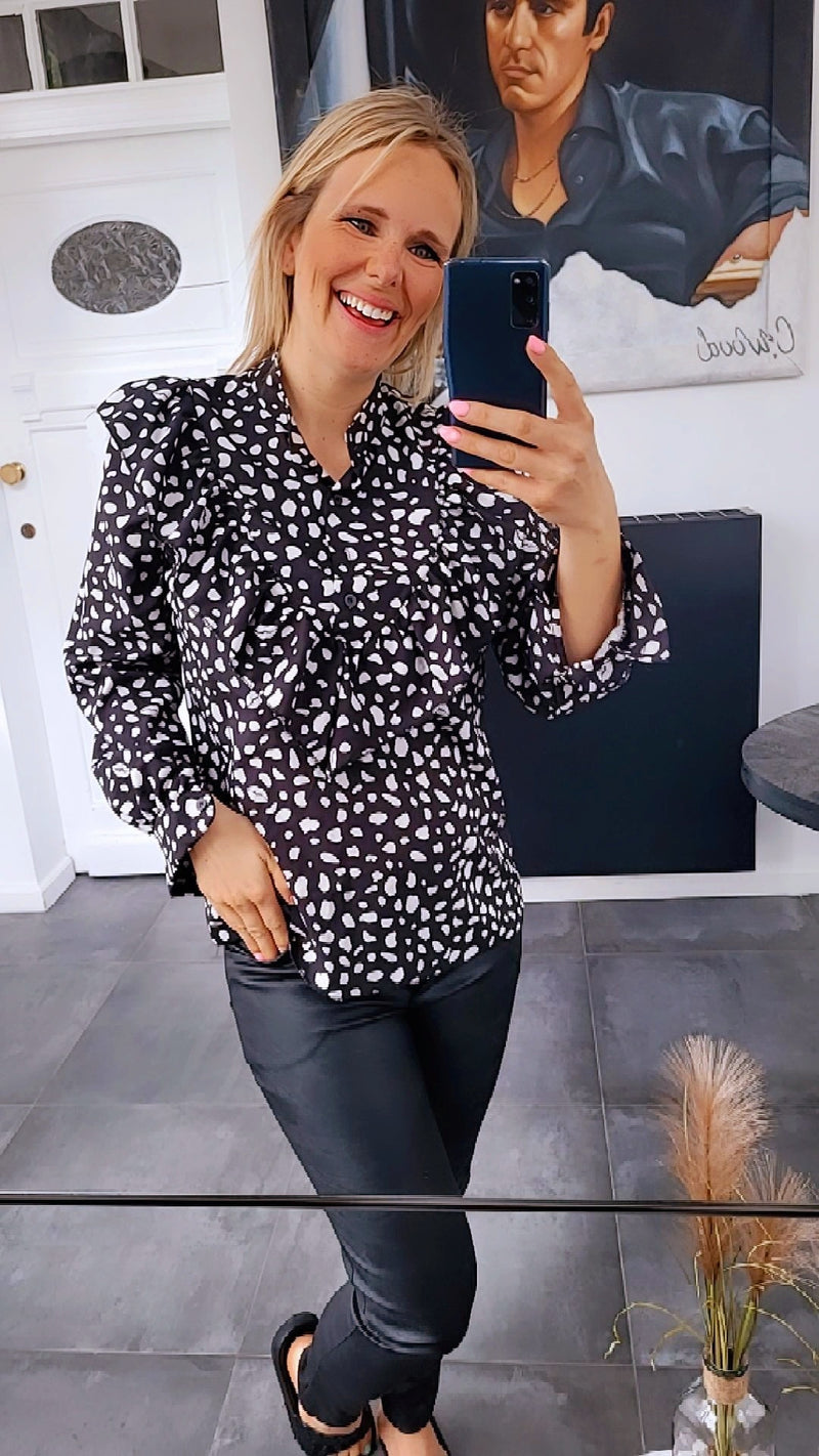 - Uma Black Blouse