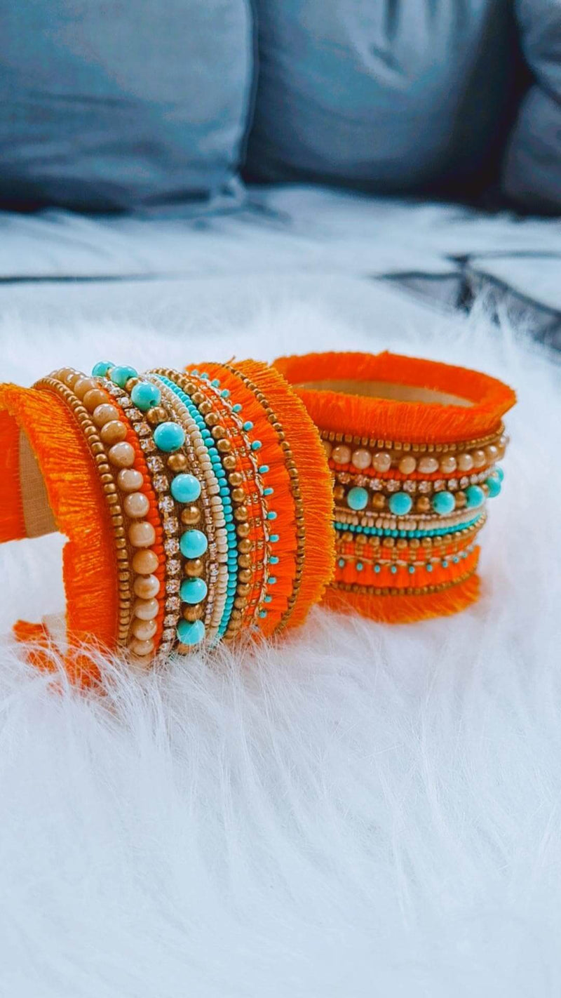 Ibiza Orange Bracelet