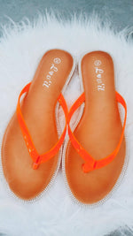 Orange Slippers